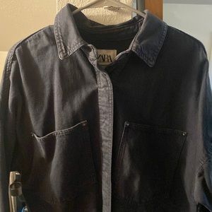 Zara navy jacket